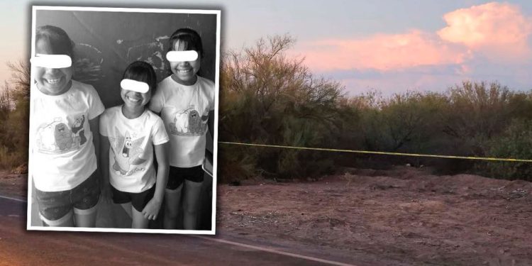 Barbarie en Sonora: Confirma Fiscalía de Sonora el feminicidio de 4 mujeres, la madre tenía 28 años de edad, una de las menores 9 años y dos gemelas de 11 años de edad. 