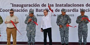 Gobernador Durazo inaugura instalaciones de la Guardia Nacional en Cajeme; suman 19 en Sonora