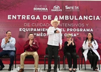 Gobernador Durazo cumple demanda histórica de Isssteson con nuevas ambulancias y relanzamiento de “Médico en Casa”