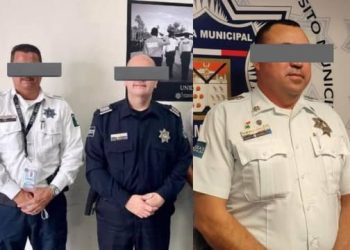 Detienen a ex jefes de la policía municipal de Hermosillo, Sonora, José Ángel Román Rodríguez y Pánfilo Ramírez López, así como Emilio Hoyos