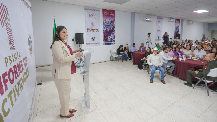 Diputada Deni Gastelum presenta su primer informe legislativo en Cajeme