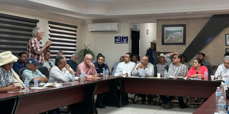 CONAGUA lidera reunión técnica con productores del Distrito de Riego Río Mayo