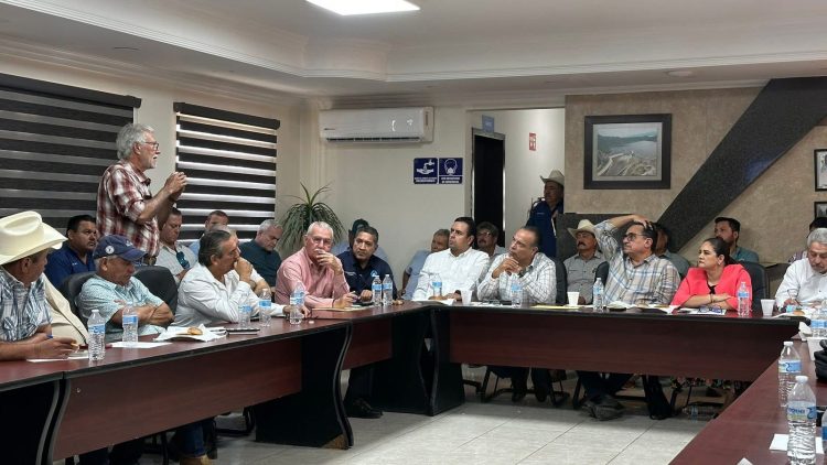 CONAGUA lidera reunión técnica con productores del Distrito de Riego Río Mayo