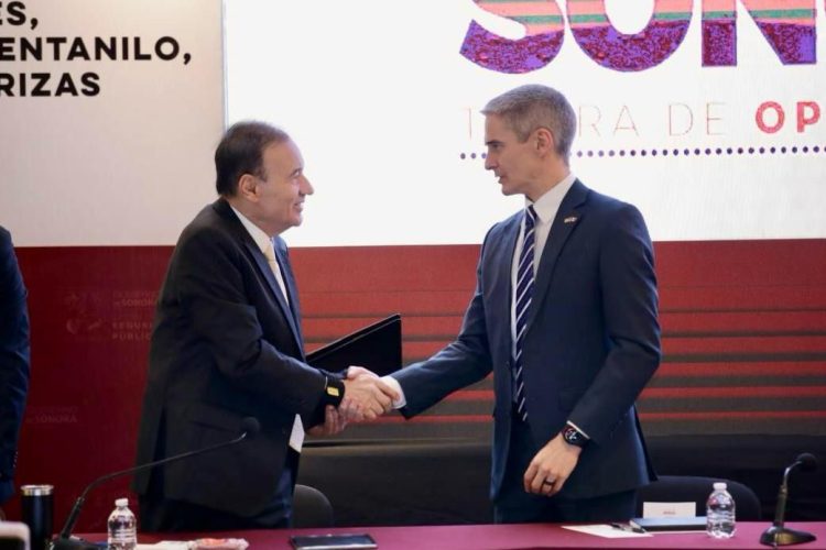 Gobernador Durazo crea primera División de Operaciones Fronterizas en México