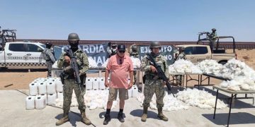 Decomisan 838 kilos de “cristal” en zona fronteriza de Sonora