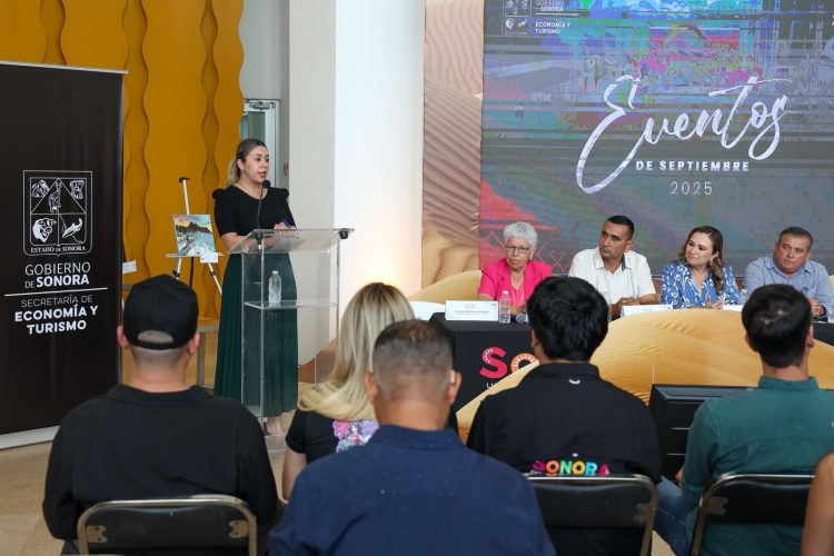 Presenta Gobierno de Sonora una nutrida cartelera de eventos para el mes de septiembre en el estado