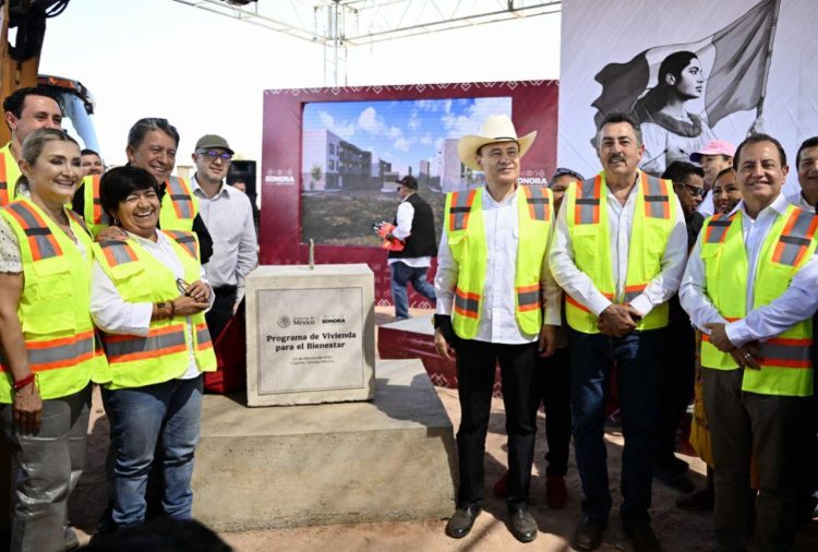 Gobernador Durazo cumple y avanza construcción de 12 mil viviendas para garantizar seguridad patrimonial a familias