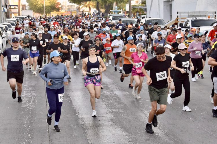 Encabeza Toño Astiazarán Primer Trote Amistoso en Nogales junto a más de 1500 corredores