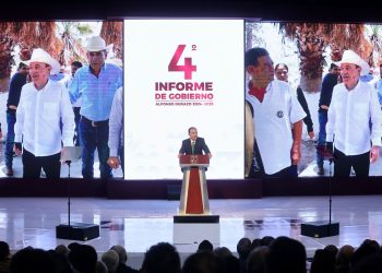 Gobernador Durazo transforma Sonora con salud, educación, empleo e infraestructura a cuatro años de gobierno