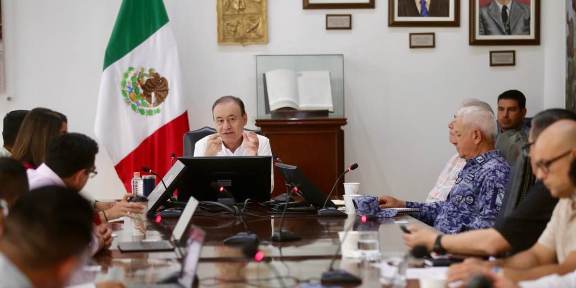 Gobernador Durazo coordina acciones de atención y apoyo tras intensas lluvias en Sonora