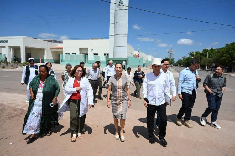 Gobernador Durazo y Presidenta Sheinbaum garantizan a familias sonorenses salud de calidad con infraestructura moderna