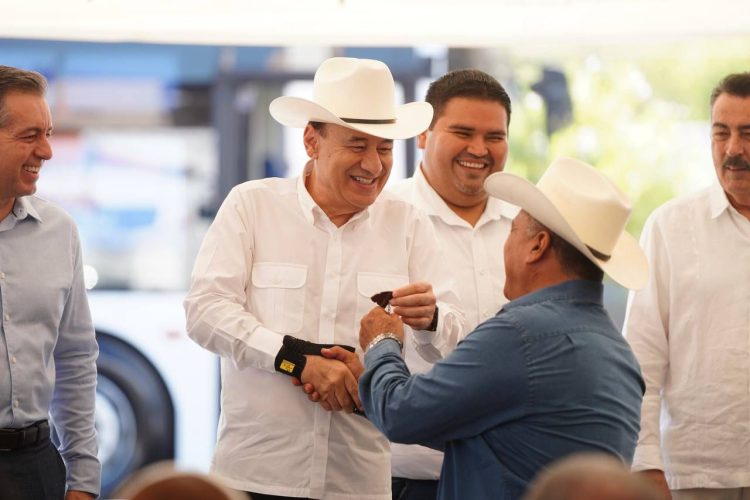 Gobernador Durazo consolida modernización histórica del transporte con 371 nuevas unidades en Sonora
