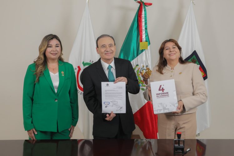 El Congreso de Sonora recibe el Cuarto Informe de Gobierno