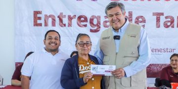 Presidenta Sheinbaum cumple en octubre con la entrega de tarjetas de Pensión Mujeres Bienestar a más 47 mil mujeres registradas en agosto en Sonora