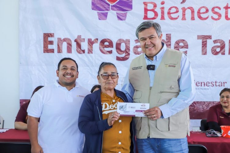 Presidenta Sheinbaum cumple en octubre con la entrega de tarjetas de Pensión Mujeres Bienestar a más 47 mil mujeres registradas en agosto en Sonora