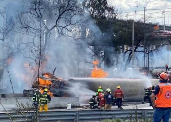 Explosión de pipa de gas en Puente de la Concordia en Iztapalapa deja al menos 57 heridos