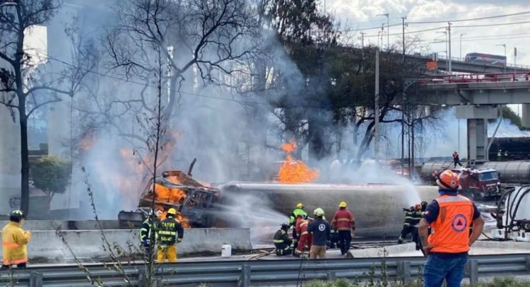 Explosión de pipa de gas en Puente de la Concordia en Iztapalapa deja al menos 57 heridos