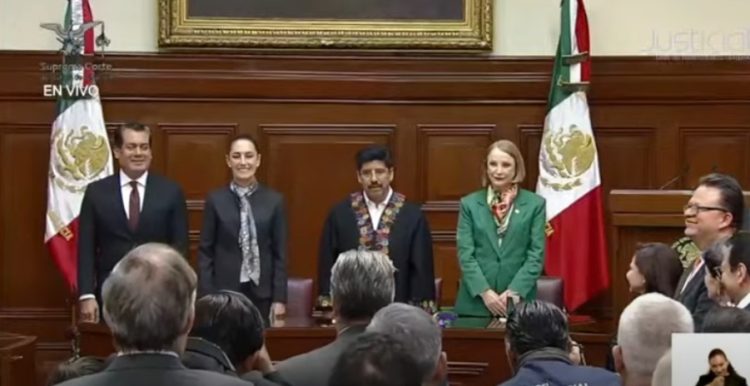 Apertura de las puertas de la Suprema Corte y sesión solemne de instalación de la nueva SCJN