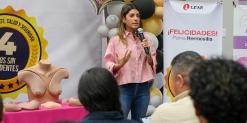 Sylvana Beltrones Sánchez, presidenta de Fundación Beatriz Beltrones, da inicio a las actividades de Octubre Rosa
