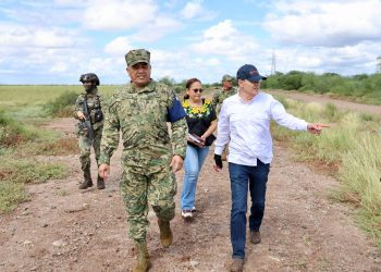 Supervisa Gobernador Durazo comunidades afectadas por tormenta tropical Raymond y garantiza apoyos a familias