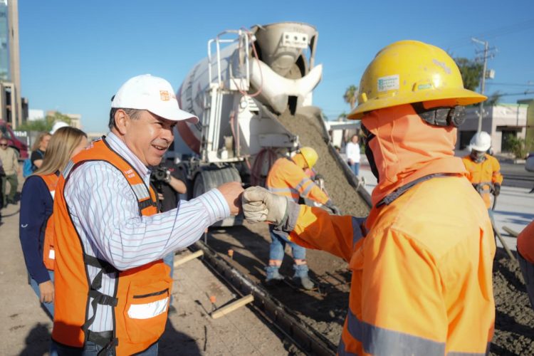 Anuncia Toño Astiazarán apertura gradual de varios tramos en la obra de paso desnivel