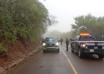 Apoya Policía Estatal a comunidades afectadas por tormentas en Sonora