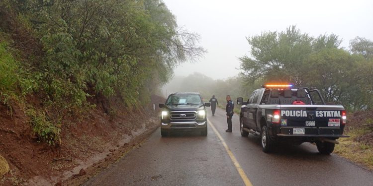 Apoya Policía Estatal a comunidades afectadas por tormentas en Sonora