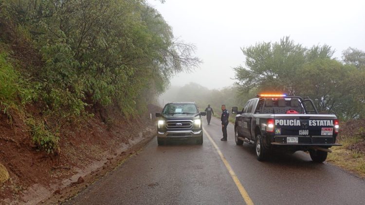 Apoya Policía Estatal a comunidades afectadas por tormentas en Sonora