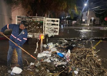 Refuerza Toño Astiazarán acciones preventivas ante pronóstico de más lluvias este domingo