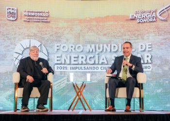 Reconoce Steve Wozniak cofundador de Apple transformación de Hermosillo hacia una Ciudad Solar