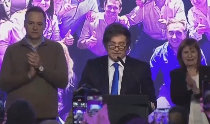 Partido del presidente de Argentina gana en elecciones legislativas; Milei celebra