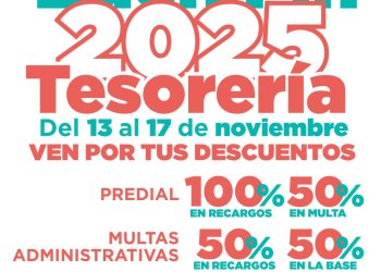 Ofrecerá Tesorería Municipal descuentos en el Buen Fin 2025