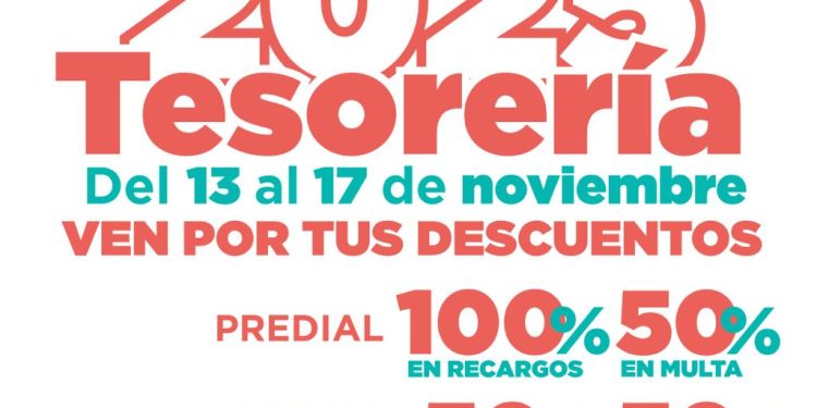 Ofrecerá Tesorería Municipal descuentos en el Buen Fin 2025