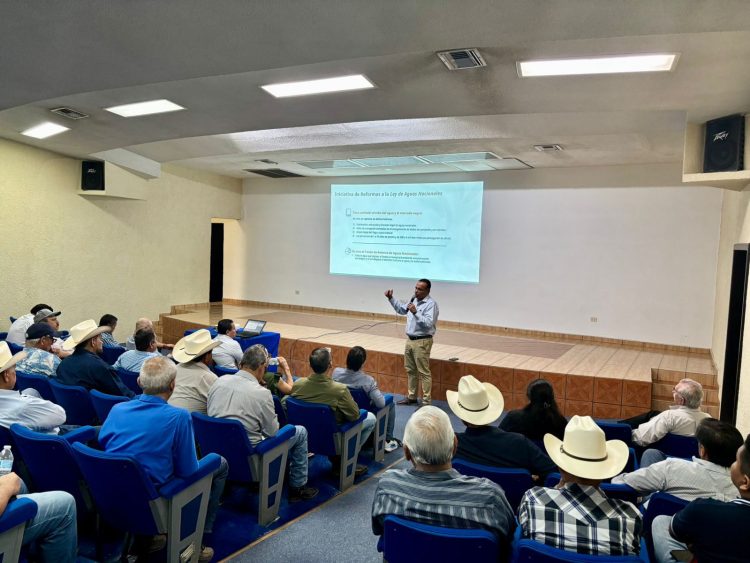 Conagua impulsa diálogo sobre la reforma a la Ley de Aguas Nacionales en el sur de Sonora
