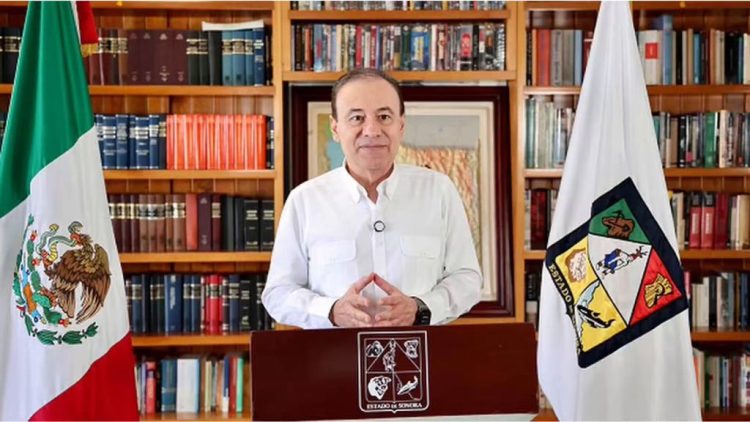 El gobernador Alfonso Durazo da detalles de la propuesta del presupuesto para el 2026.