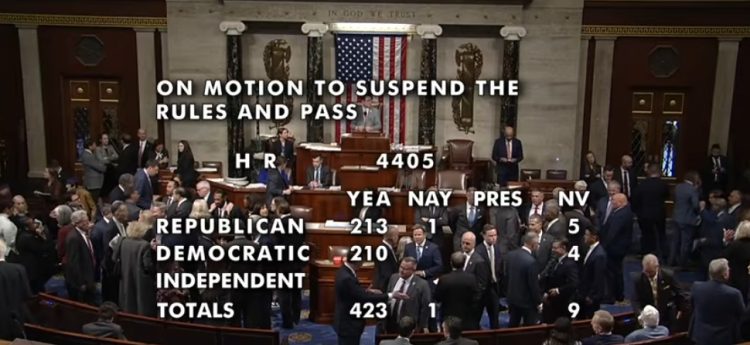 Cámara de Representantes de EEUU vota a favor de publicar archivos de Epstein