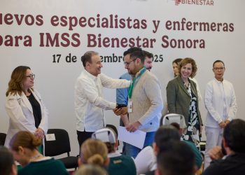 Con respaldo del Gobierno de México, Sonora suma 125 médicas, médicos especialistas y enfermeras a sistema IMSS Bienestar