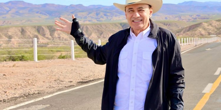 “Justicia territorial y bienestar: La nueva carretera Bavispe-Nuevo Casas Grandes registra un avance del 80%”: Alfonso Durazo