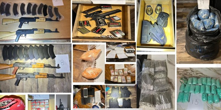 Retira de las calles más de 2 millones de dosis de droga, armas y cartuchos en Sonora