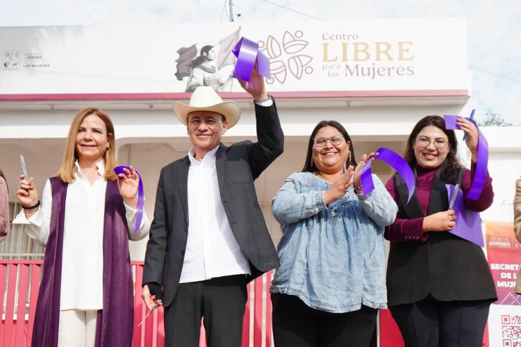 Gobernador Durazo y presidenta Claudia Sheinbaum concretan acciones en Sonora para el empoderamiento y protección de las mujeres