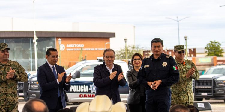Entrega Gobierno de Sonora 67 nuevos vehículos para beneficio de la seguridad del Estado