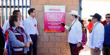 Durazo y el INPI refuerzan el Plan de Justicia con obras educativas en Punta Chueca