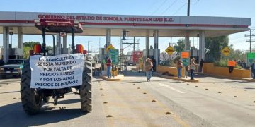 Toman caseta de peaje de SLRC, los bloqueos de agricultores por la Ley de Aguas se extienden a Chihuahua, BC y Zacatecas