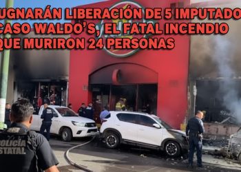 Impugnarán liberación de 5 imputados en caso Waldo’s, el fatal incendio en el que murieron 24 personas