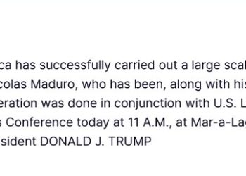 EU captura al presidente de Venezuela, anuncia Trump, Termina la era de Nicolás Maduro