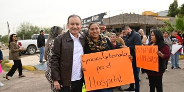 Supervisa gobernador Durazo hospital del IMSS en Navojoa con 96% de avance; beneficiará a 96 mil derechohabientes