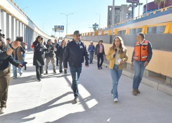Casi listo el paso a desnivel de Colosio y Solidaridad, afirmó Toño Astiazarán