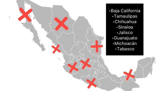 Trump ordenaría ofensiva militar directa contra cárteles en ocho estados de México 