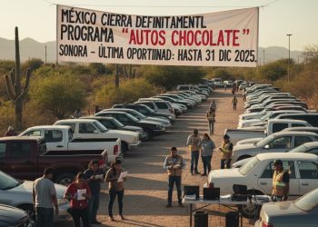 México cierra definitivamente el programa de regularización de “autos chocolate”; Sonora entre los estados con mayor impacto