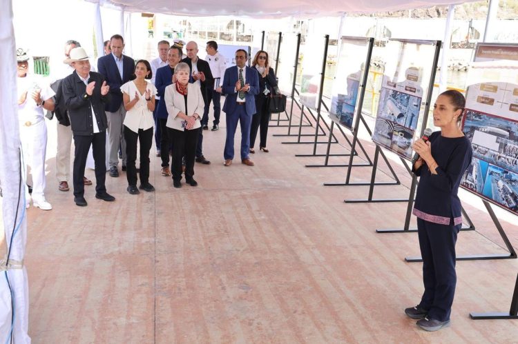 Anuncian Gobernador Durazo y Presidenta Sheinbaum Proyecto de Expansión del Puerto de Guaymas
